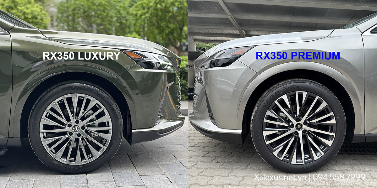 开云体育RX350 Premium和RX350 Luxury