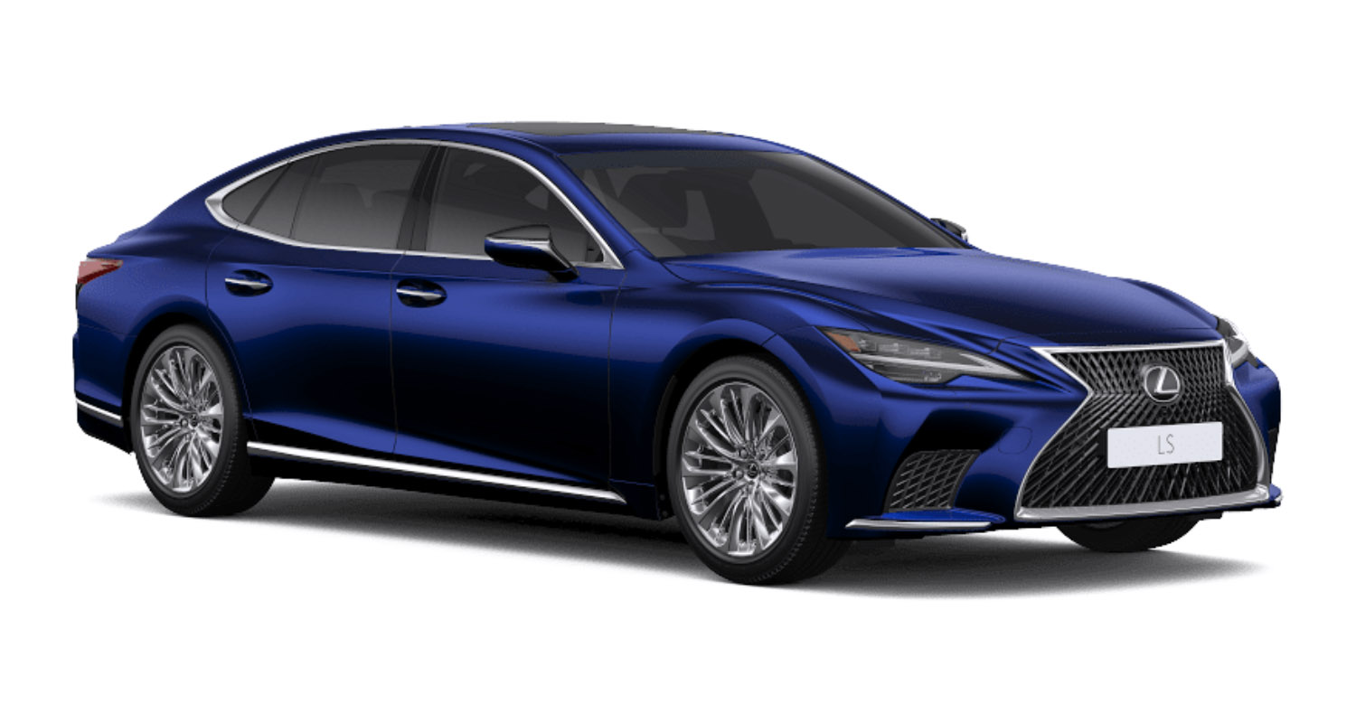 Lexus LS 500蓝色-Deep Blue Mica